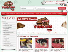 Tablet Screenshot of petshopvidadecao.com.br